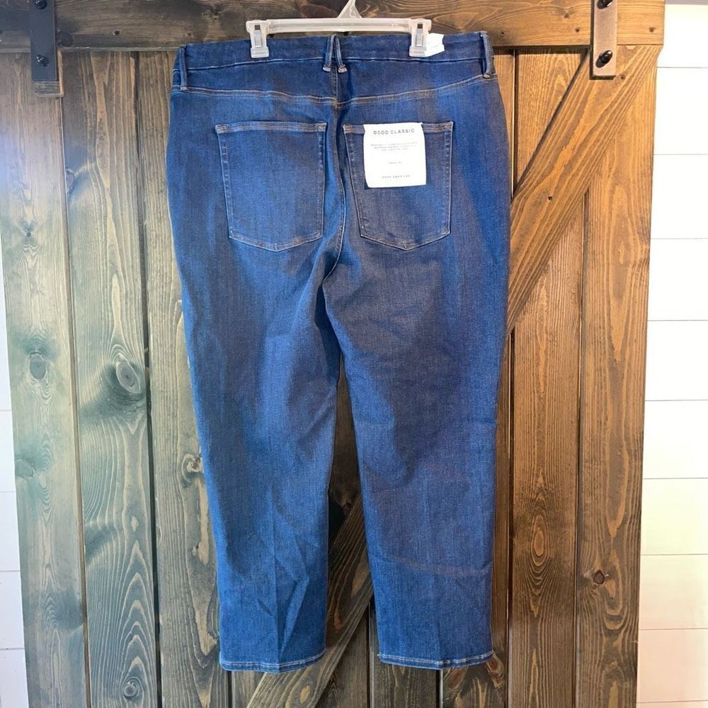 NWT Good American X Calik Denim Good Classic Jeans - Picture 6 of 10